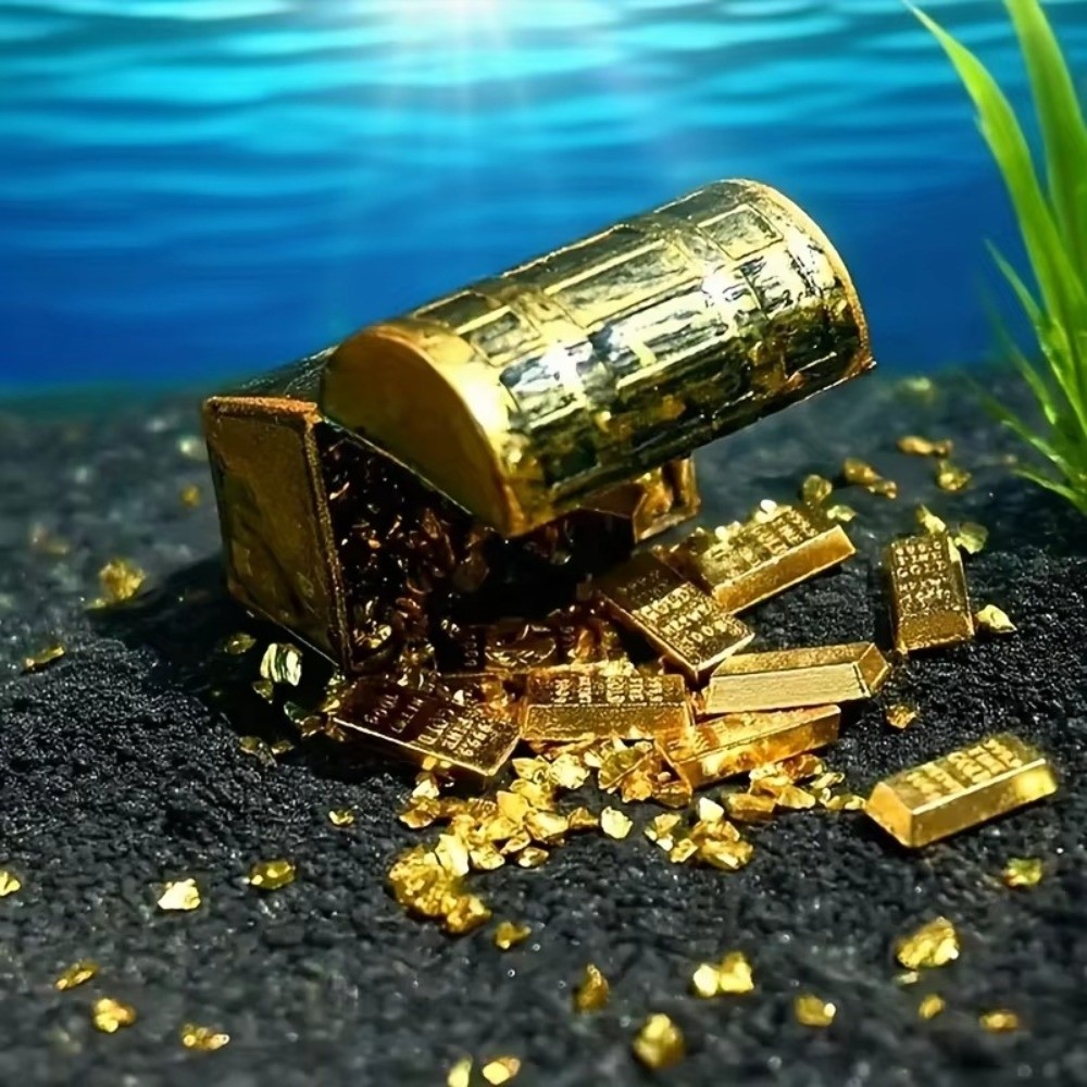 Aquarium Plants Live - 1 juego de divertidos cofres de
