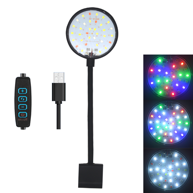 Aquarium Plant Light - Lámpara LED USB para acuario, decoración