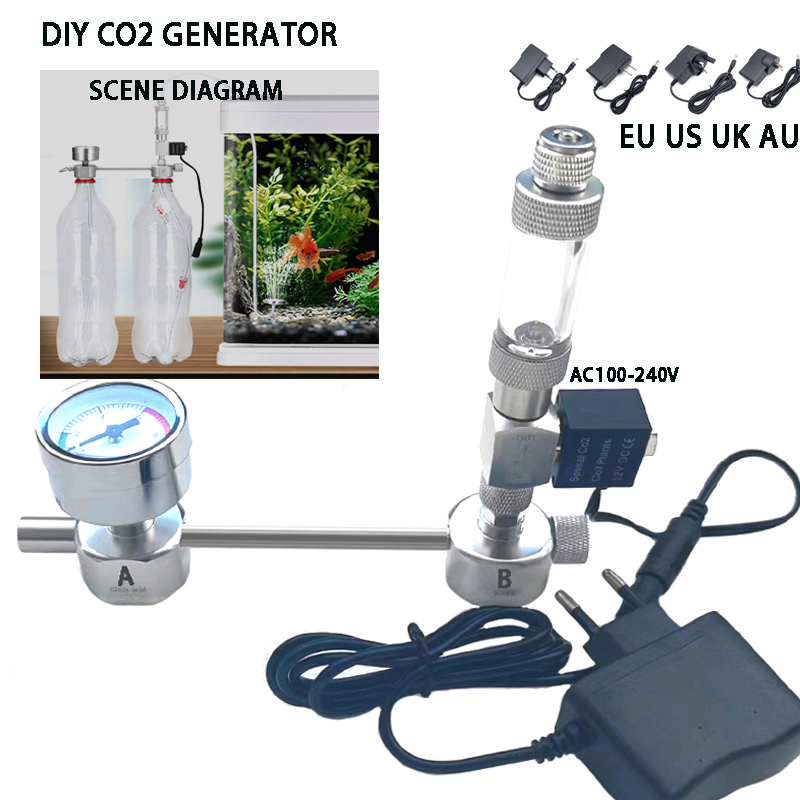 Aquarium Liquid Carbon - Kit de Sistema Generador de CO2