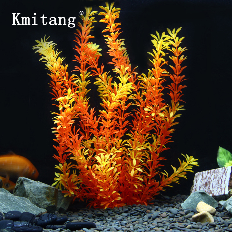 Aquarium Moss - Plantas Tropicales Artificiales de 100cm, Hierba
