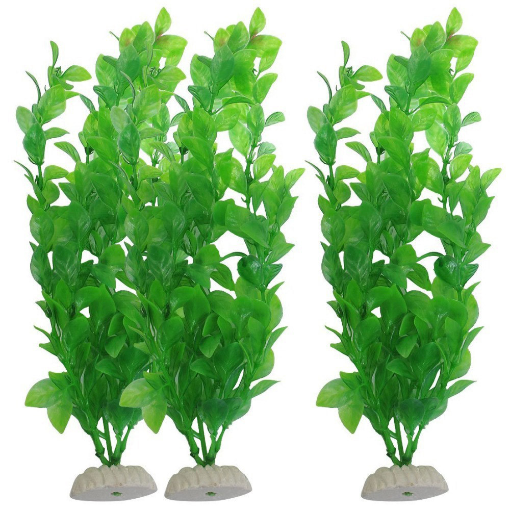 Aquarium Plants Live - 3 uds hierba Artificial acuario ornamento