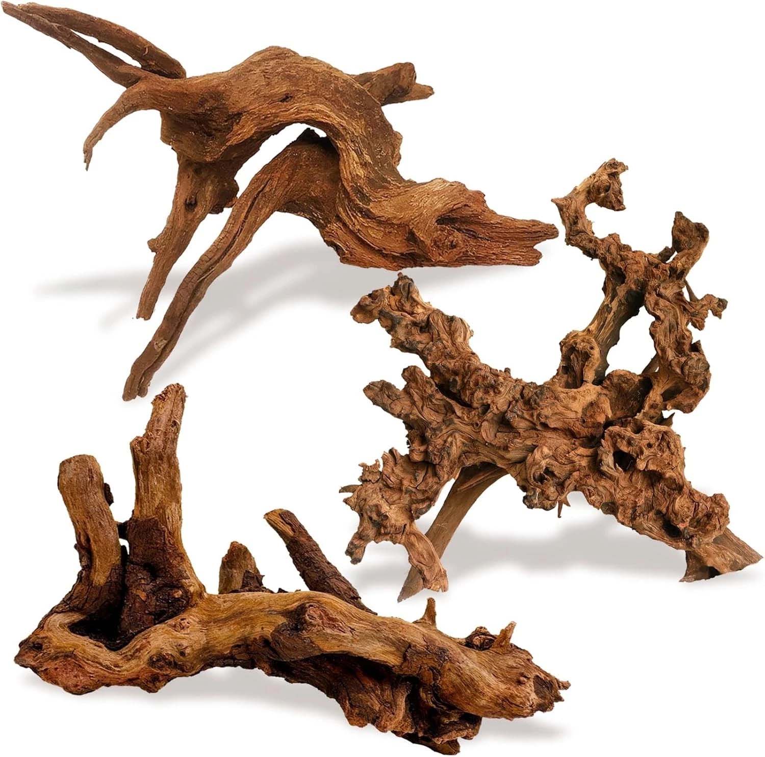 Aquarium Driftwood - 15-20CM 1 Pieza de Madera Natural