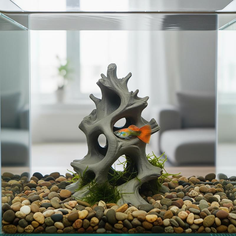 Aquarium Driftwood - Adorno de cueva para peces de