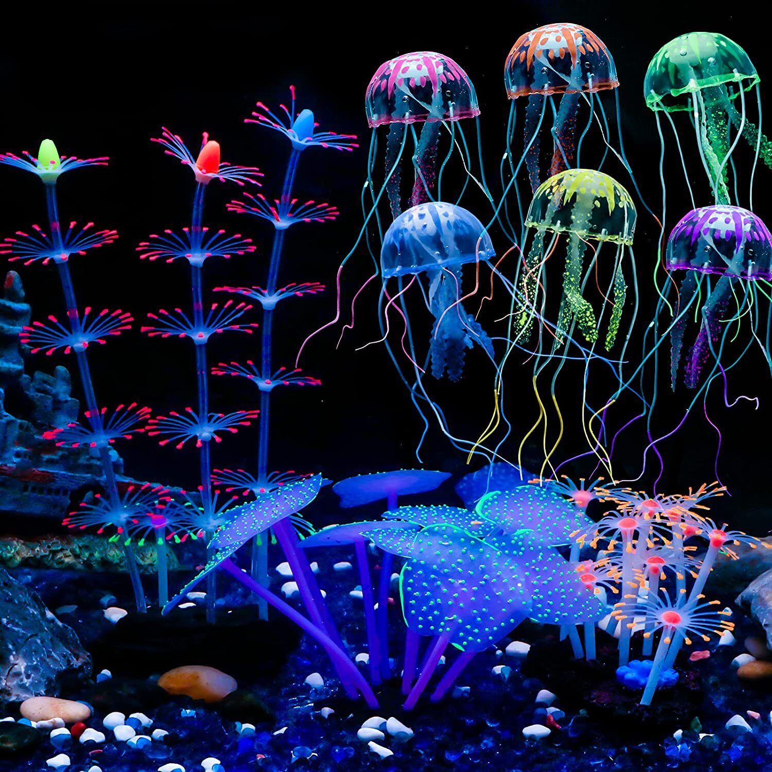 Decoración Subacuática para Ac - Live Plant Aquarium reseña y precio
