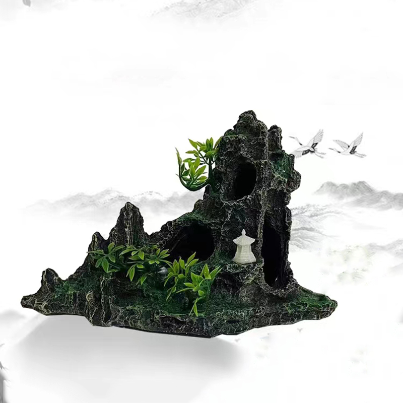 Decoración de montaña de roca  - Aquarium Driftwood reseña y precio