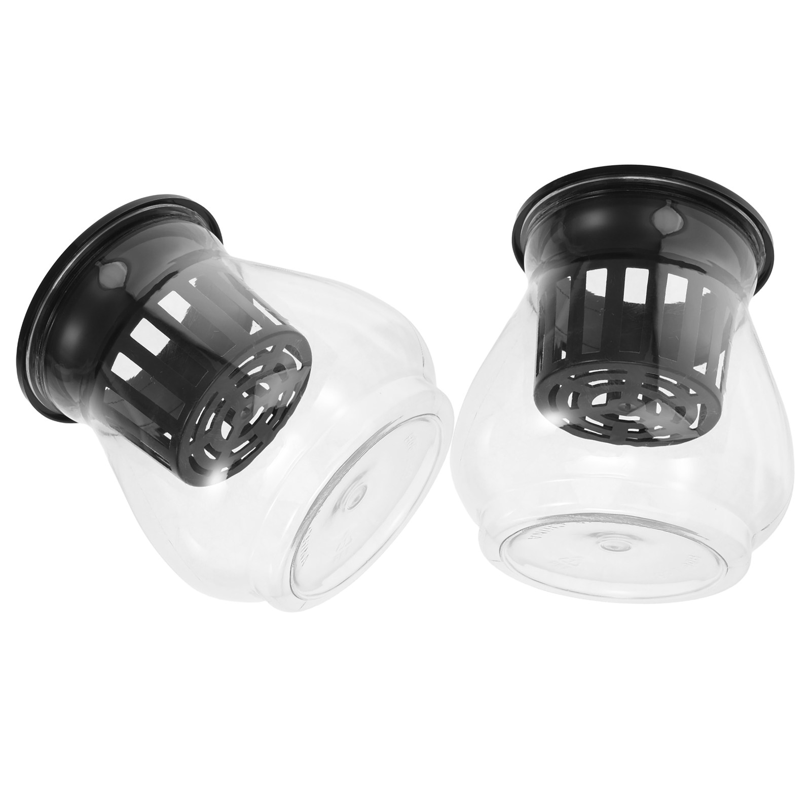 2 unidades de recipientes tran - Plant Aquarium Pot reseña y precio