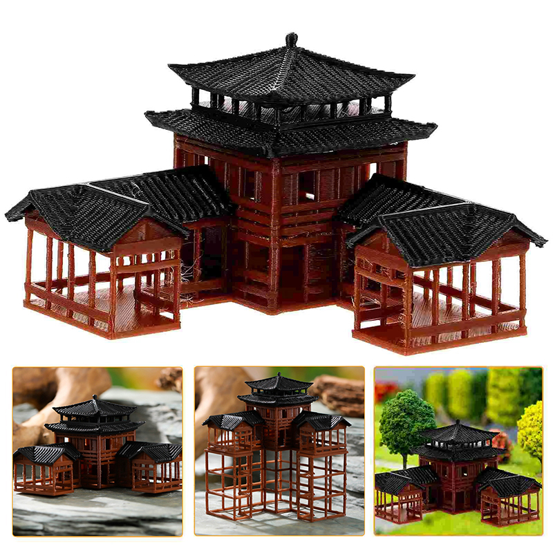Modelo de Edificio Antiguo en  - Aquarium Moss reseña y precio