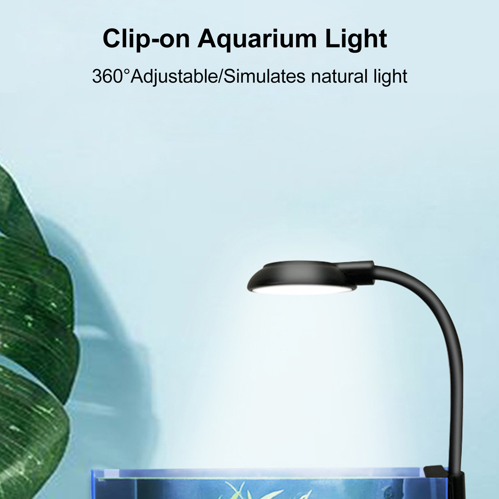 Lámpara de pinza para peces, l - Aquarium Plant Light reseña y precio