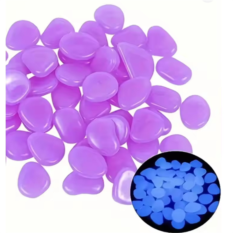 200 piezas de piedras luminosa - Plant Aquarium Pot reseña y precio