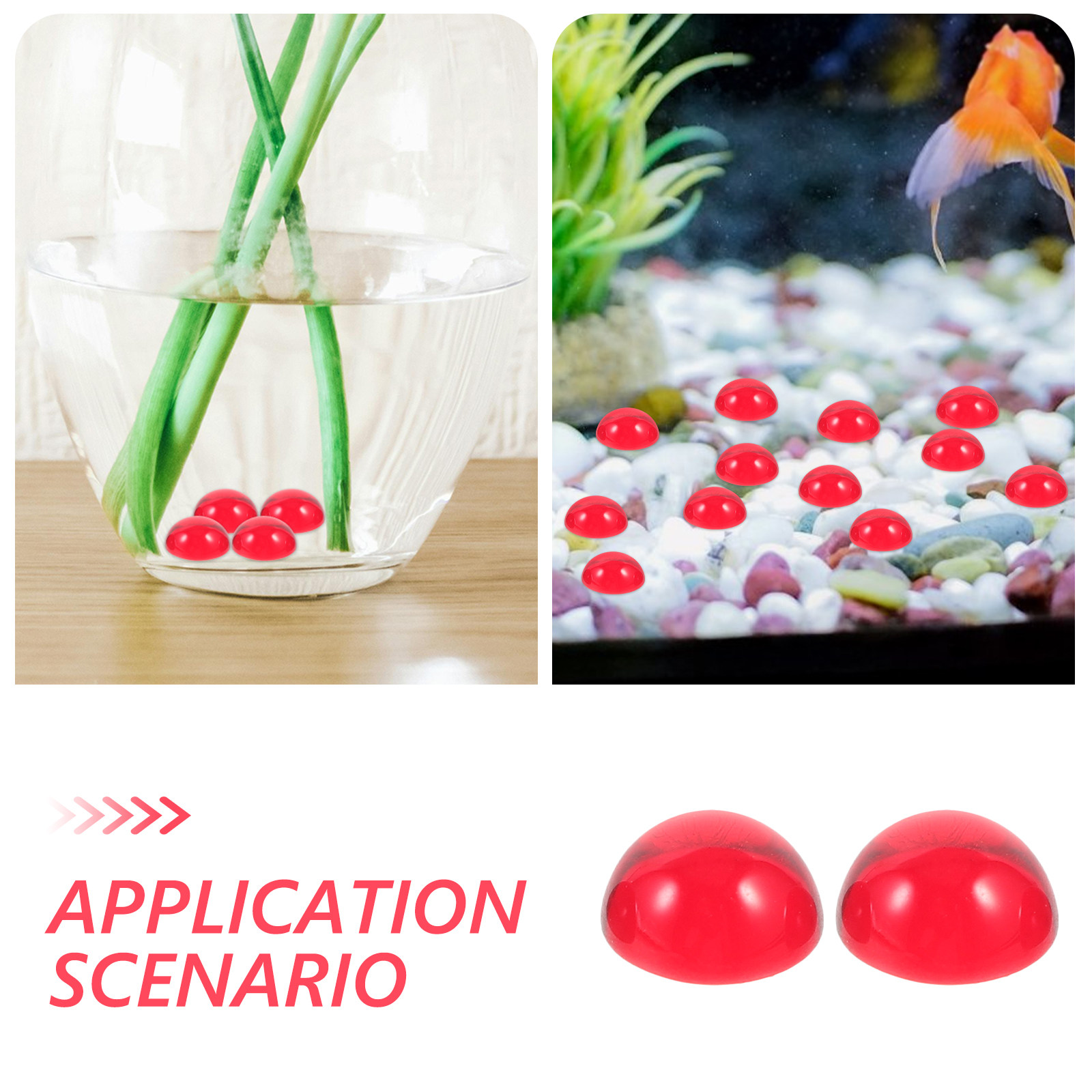 50 piezas de guijarros de vidr - Planted Tank reseña y precio