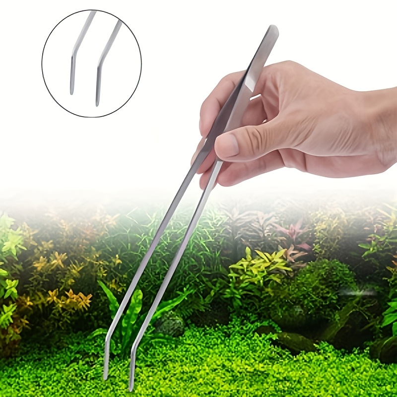 Pinzas de acero inoxidable par - Planted Aquarium Cleaning reseña y precio