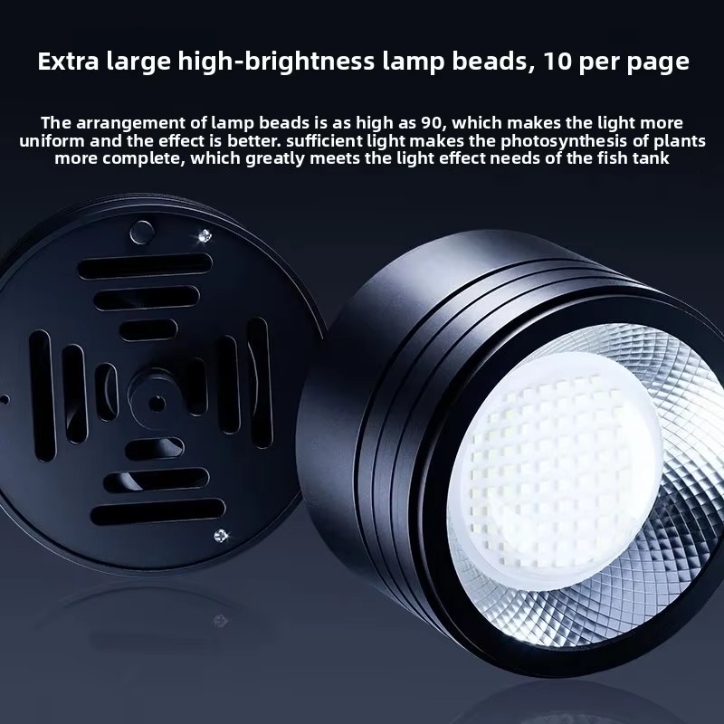 Lámpara LED de espectro comple - Aquarium Moss reseña y precio