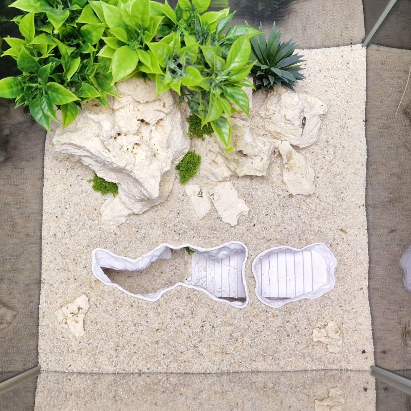 Cueva para Peceras Impresa en  - Aquarium Plants Live reseña y precio