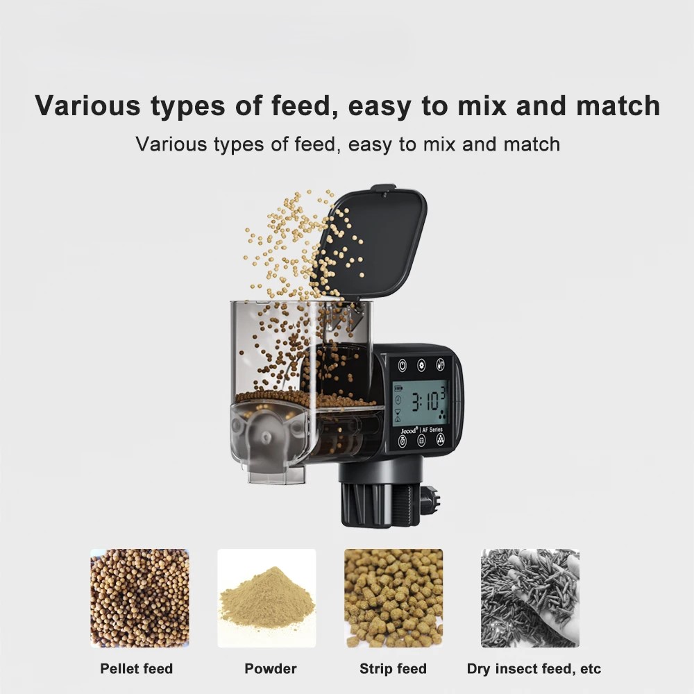 Jebao Jecod Nuevo Alimentador  - Aquarium Fertilizer reseña y precio