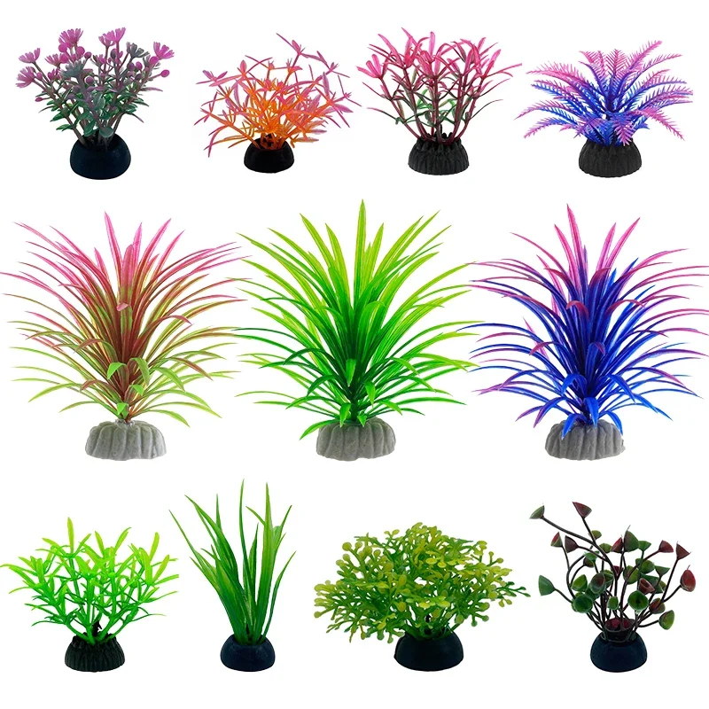 Simulación decorativa de acuar - Live Plant Aquarium reseña y precio