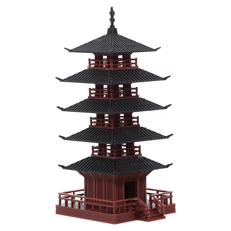 Mini estatua de pagoda, modelo - Aquarium Moss reseña y precio