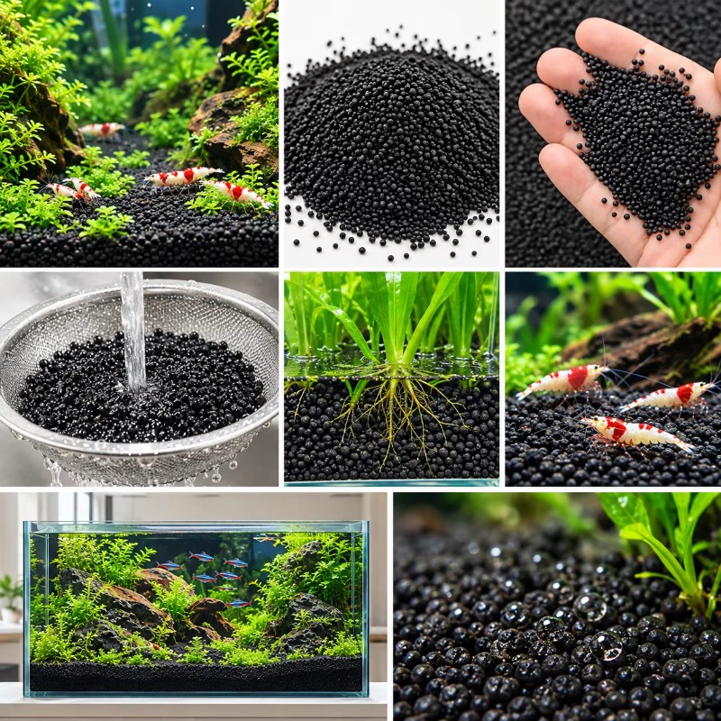 Sustrato negro para acuarios,  - Aquarium Planted Tank Filter reseña y precio
