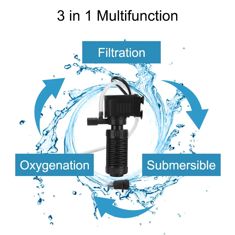 Mini filtro para acuarios, bom - Planted Aquarium Cleaning reseña y precio
